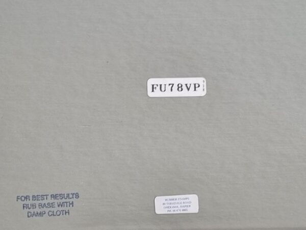 FU78 Value Pack Ribtype 19.0mm Number Set