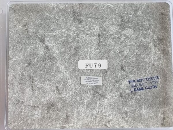 FU79 Ribtype 23.8mm Number Set