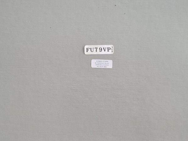 FU79 Value Pack Ribtype 23.8mm Number Set